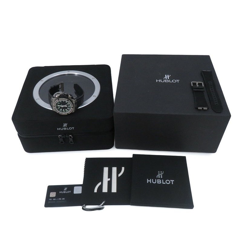 ウブロ キングパワー オーシャノグラフィック 4000 世界1000本限定 731.NX.1190.RX HUBLOT 腕時計 黒文字盤