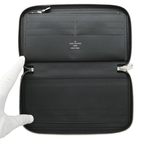 ルイヴィトン 長財布 タイガ ジッピー・オーガナイザー NM M30056 LOUIS VUITTON ブラック 黒