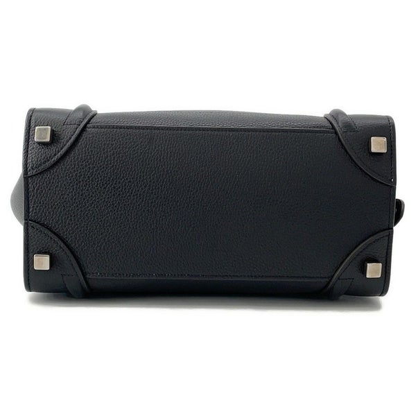 セリーヌ ハンドバッグ ラゲージ マイクロ ショッパー 167793 CELINE 黒