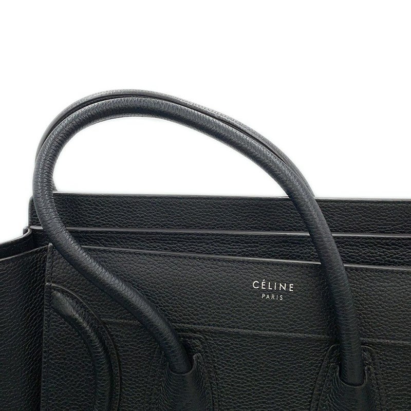 セリーヌ ハンドバッグ ラゲージ マイクロ ショッパー 167793 CELINE 黒