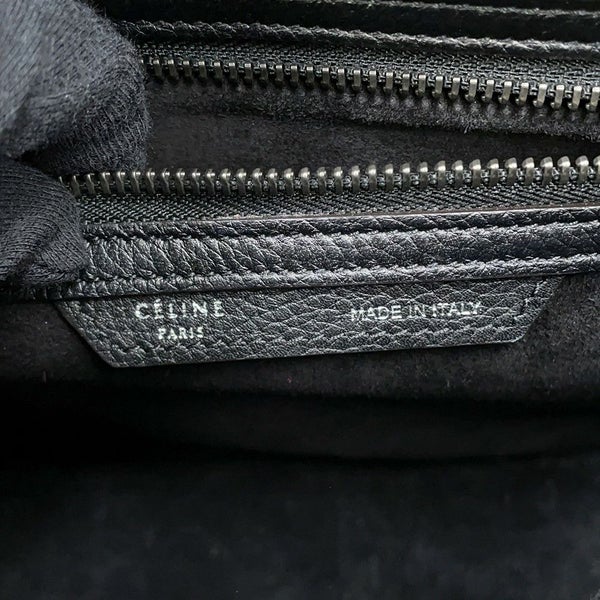 セリーヌ ハンドバッグ ラゲージ マイクロ ショッパー 167793 CELINE 黒