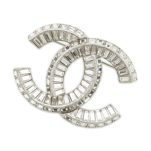 シャネル ブローチ ココマーク ラインストーン A23V A63085 CHANEL アクセサリー
