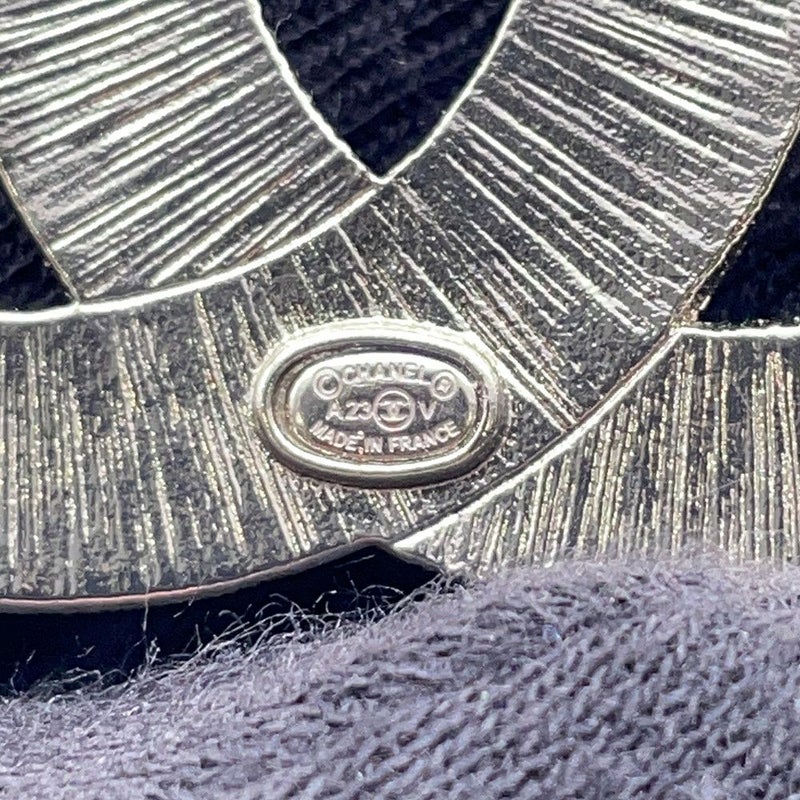 シャネル ブローチ ココマーク ラインストーン A23V A63085 CHANEL アクセサリー