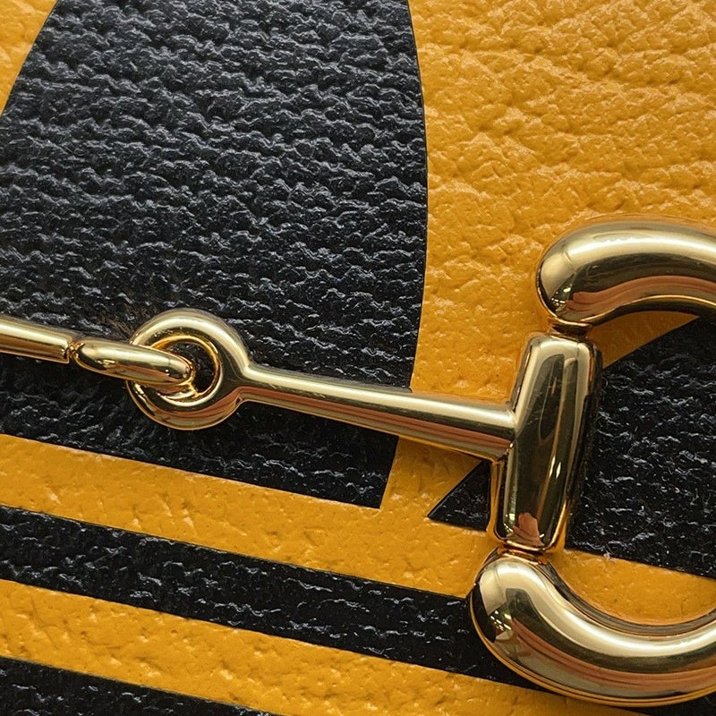 グッチ ショルダーウォレット アディダスコラボ ホースビット レザー 702248 GUCCI adidas 財布