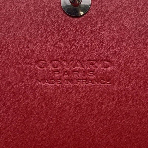 ゴヤール ショルダーウォレット ヴァレンヌレザー PVC GOYARD 財布