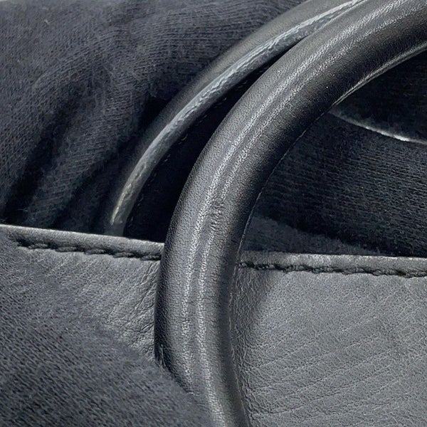 セリーヌ ハンドバッグ ラゲージ ナノショッパー スエード レザー 168243 CELINE 2way 黒