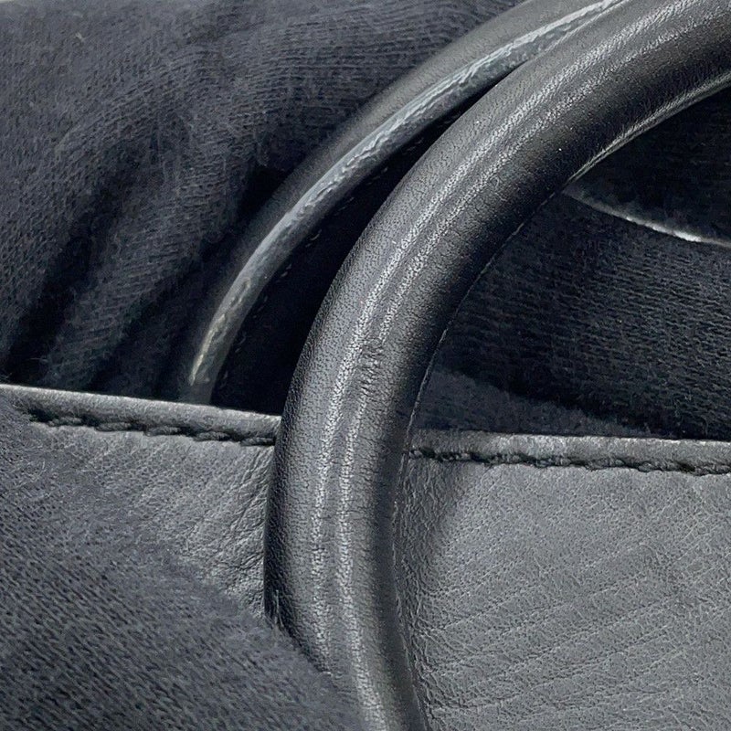 セリーヌ ハンドバッグ ラゲージ ナノショッパー スエード レザー 168243 CELINE 2way 黒