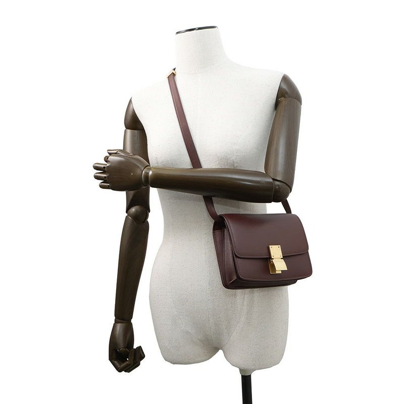 セリーヌ ショルダーバッグ クラシックボックス CLASSIC BOX スモール レザー 189183 CELINE