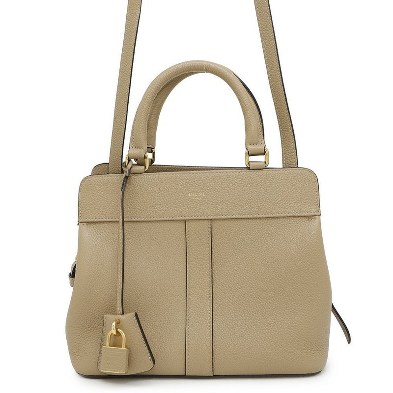 セリーヌ ハンドバッグ カバ・ドゥ・フランス スモール レザー 191963 CELINE 2way