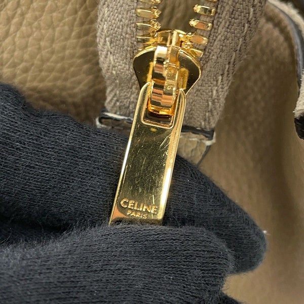 セリーヌ ハンドバッグ カバ・ドゥ・フランス スモール レザー 191963 CELINE 2way