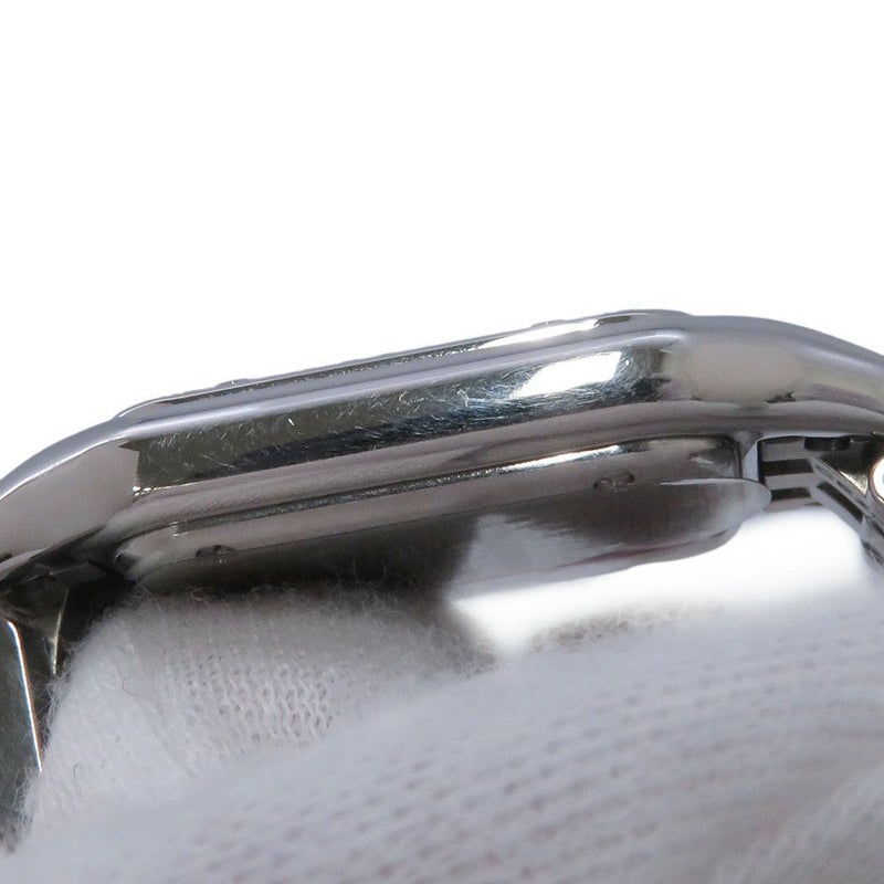 カルティエ パンテール ドゥ カルティエ MM ダイヤベゼル W4PN0008 Cartier 腕時計 シルバー文字盤