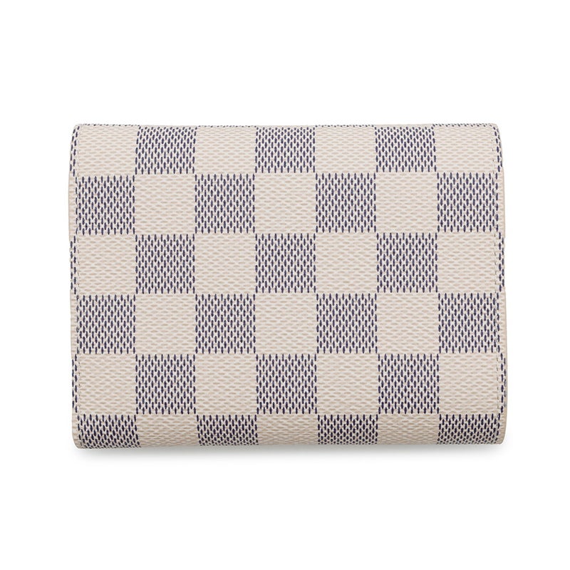 ルイヴィトン 財布 ダミエ・アズール ポルトフォイユ・ヴィクトリーヌ N64022 LOUIS VUITTON ヴィトン 三つ折り財布
