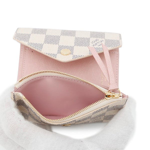 ルイヴィトン 財布 ダミエ・アズール ポルトフォイユ・ヴィクトリーヌ N64022 LOUIS VUITTON ヴィトン 三つ折り財布