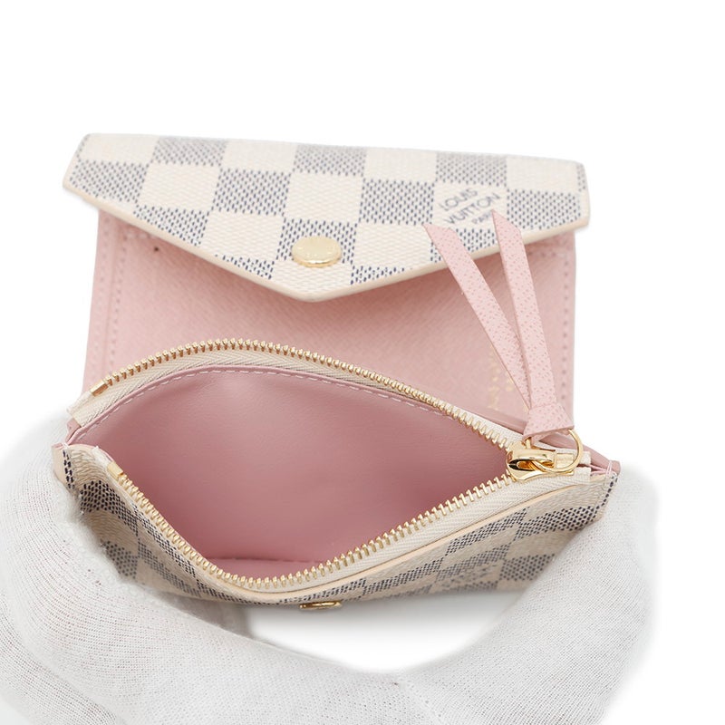 ルイヴィトン 財布 ダミエ・アズール ポルトフォイユ・ヴィクトリーヌ N64022 LOUIS VUITTON ヴィトン 三つ折り財布