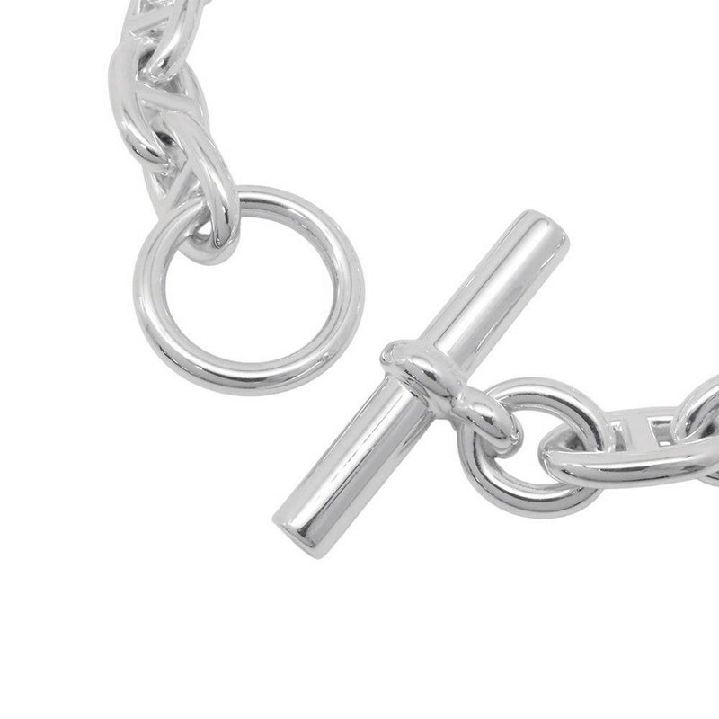 エルメス ブレスレット シェーヌダンクルMM 17コマ SV925シルバー HERMES ジュエリー