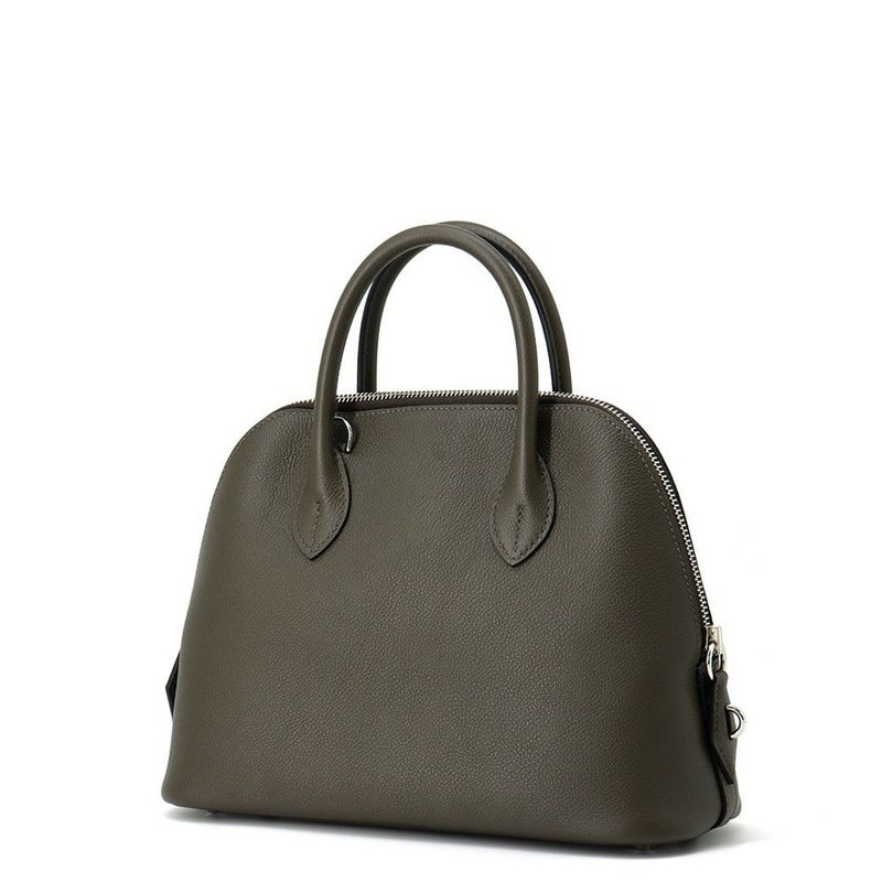 エルメス ボリード1923 25 ヴェルソ ヴェールマキ/セージ/シルバー金具 エバーカラー K刻印 2wayショルダー