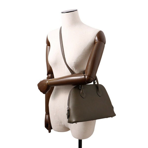 エルメス ボリード1923 25 ヴェルソ ヴェールマキ/セージ/シルバー金具 エバーカラー K刻印 2wayショルダー