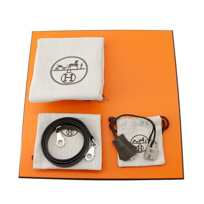 エルメス ボリード1923 25 ヴェルソ ヴェールマキ/セージ/シルバー金具 エバーカラー K刻印 2wayショルダー