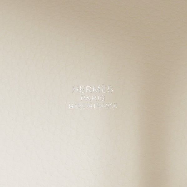 エルメス ハンドバッグ ピコタンロックPM ナタ/シルバー金具 トリヨンクレマンス K刻印 HERMES トートバッグ