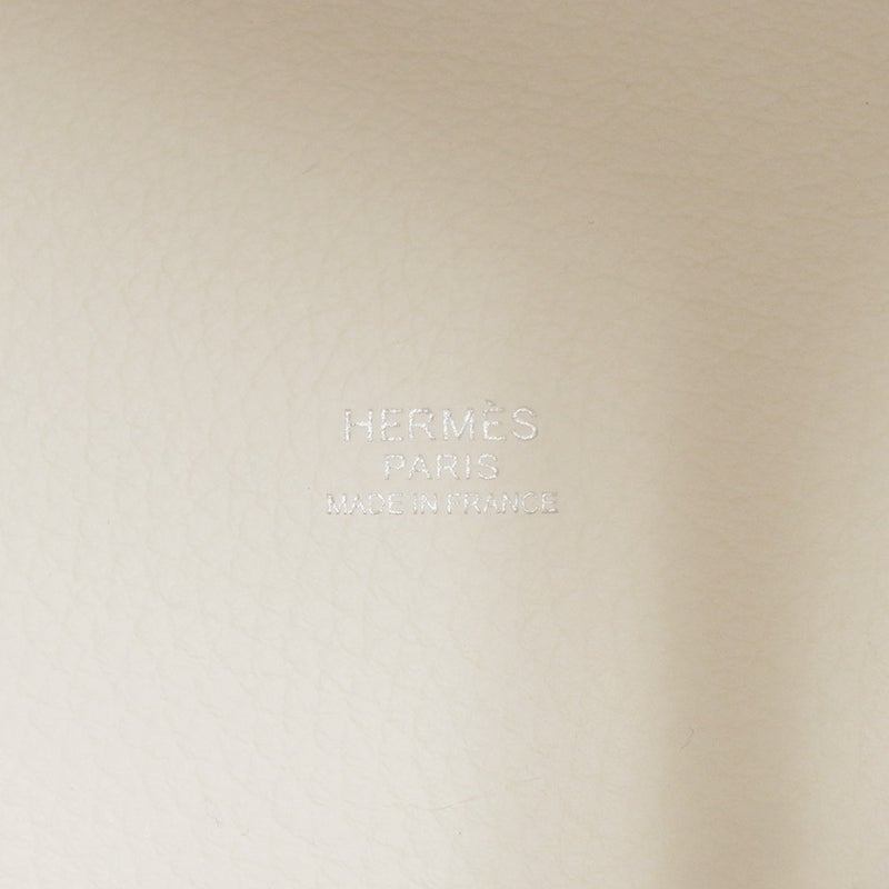 エルメス ハンドバッグ ピコタンロックPM ナタ/シルバー金具 トリヨンクレマンス K刻印 HERMES トートバッグ