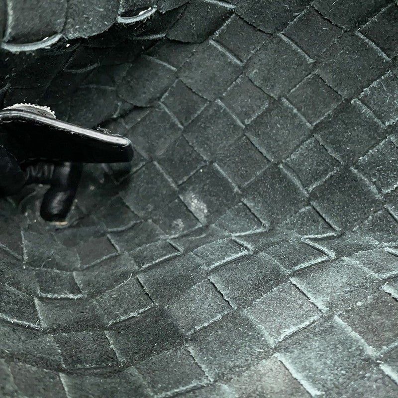 ボッテガヴェネタ ショルダーバッグ イントレチャート デュオ 651938 BOTTEGA VENETA 黒