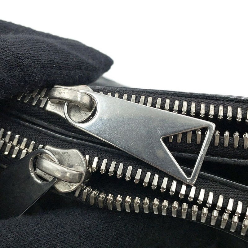 ボッテガヴェネタ ショルダーバッグ イントレチャート デュオ 651938 BOTTEGA VENETA 黒