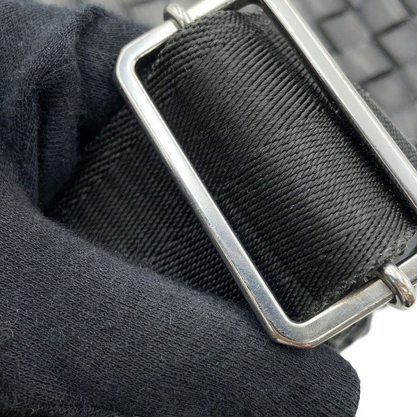 ボッテガヴェネタ ショルダーバッグ イントレチャート デュオ 651938 BOTTEGA VENETA 黒