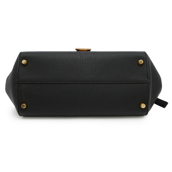 ボッテガヴェネタ ショルダーバッグ アングル パルメラート レザー 576143 BOTTEGA VENETA 黒