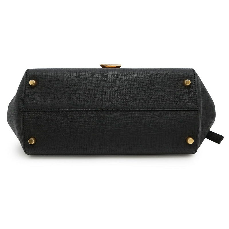 ボッテガヴェネタ ショルダーバッグ アングル パルメラート レザー 576143 BOTTEGA VENETA 黒