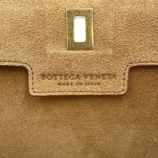 ボッテガヴェネタ ショルダーバッグ アングル パルメラート レザー 576143 BOTTEGA VENETA 黒