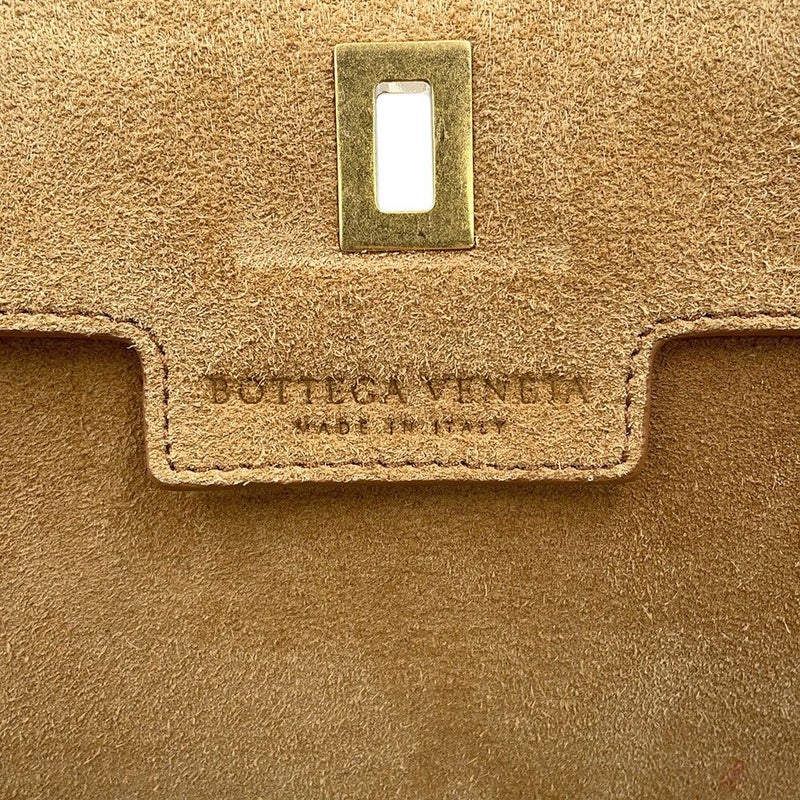 ボッテガヴェネタ ショルダーバッグ アングル パルメラート レザー 576143 BOTTEGA VENETA 黒