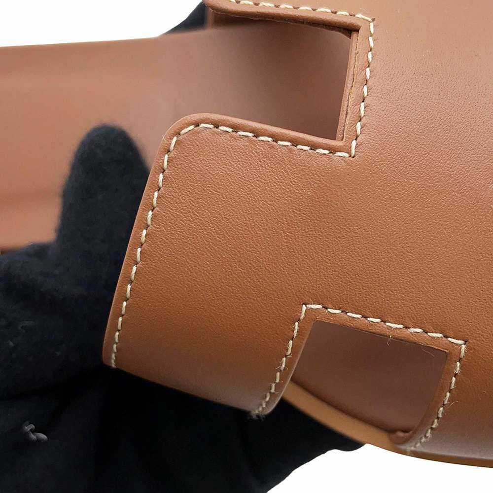 エルメス サンダル オラン カーフレザー レディースサイズ39 1/2