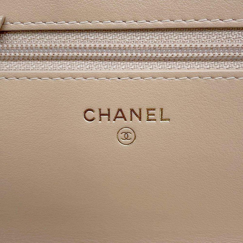 シャネル チェーンウォレット CCフィリグリー ココマーク マトラッセ キャビアスキン A84451 CHANEL 財布 黒