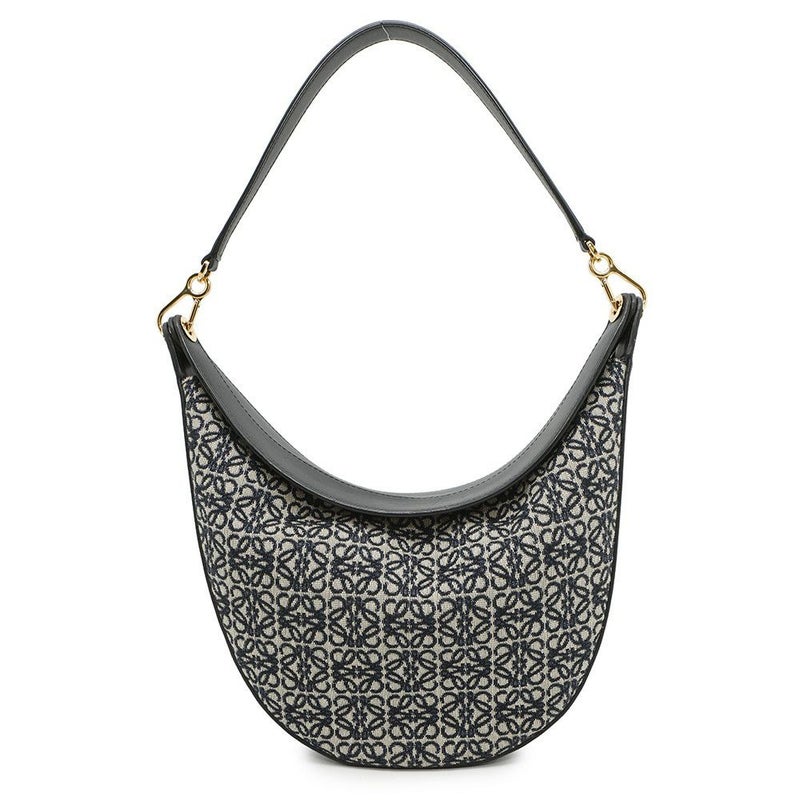 ロエベ ショルダーバッグ ルナバッグ ジャカード レザー A923PL9X01 LOEWE ワンショルダー 黒