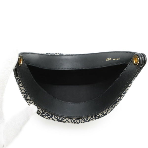 ロエベ ショルダーバッグ ルナバッグ ジャカード レザー A923PL9X01 LOEWE ワンショルダー 黒