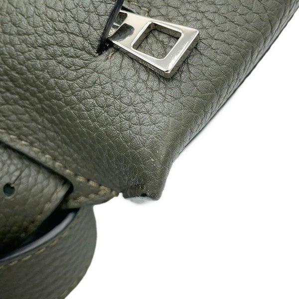 ロエベ ボディバッグ アナグラム バーティカル Tポケット レザー C500P02X02 LOEWE