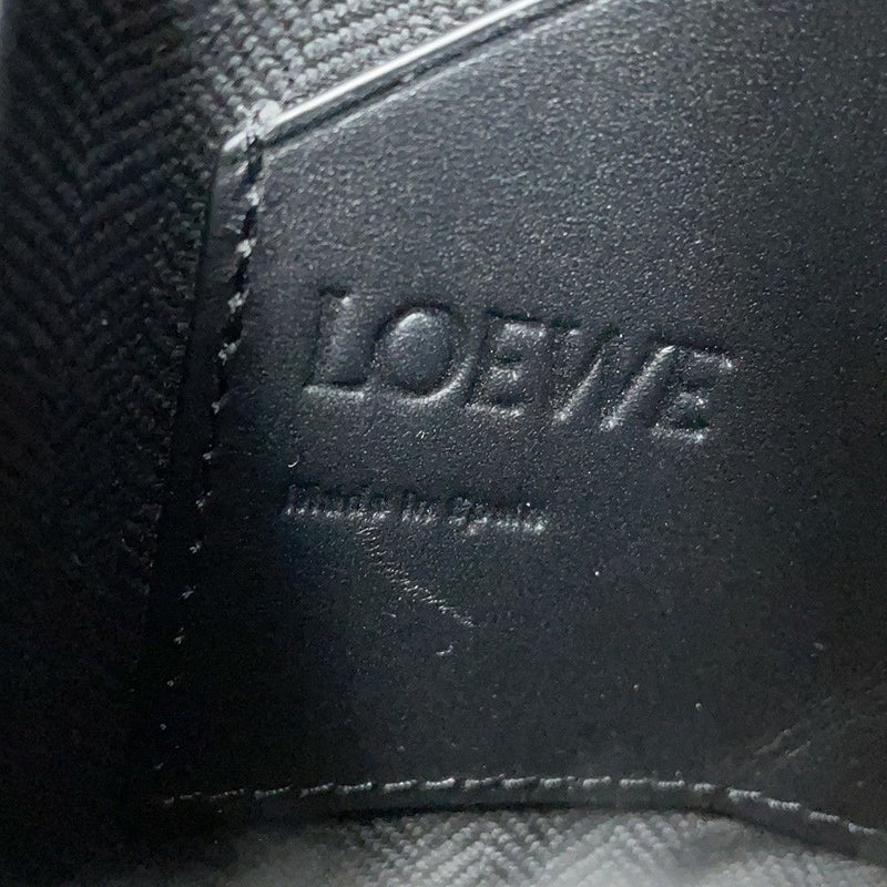 ロエベ ボディバッグ アナグラム バーティカル Tポケット レザー C500P02X02 LOEWE