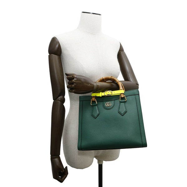 グッチ ハンドバッグ ダイアナ スモール バンブーハンドル 660195 GUCCI 2wayショルダーバッグ