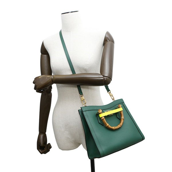 グッチ ハンドバッグ ダイアナ スモール バンブーハンドル 660195 GUCCI 2wayショルダーバッグ