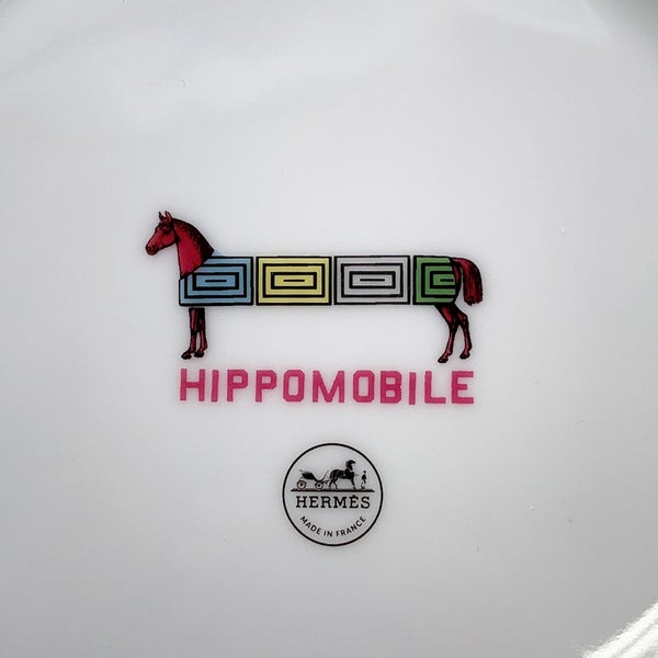 エルメス プレート エルメス イポモビル NO4 デザート プレート 陶器 HERMES 食器