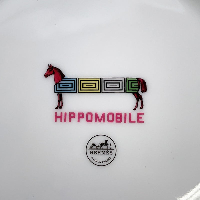 エルメス プレート エルメス イポモビル NO4 デザート プレート 陶器 HERMES 食器