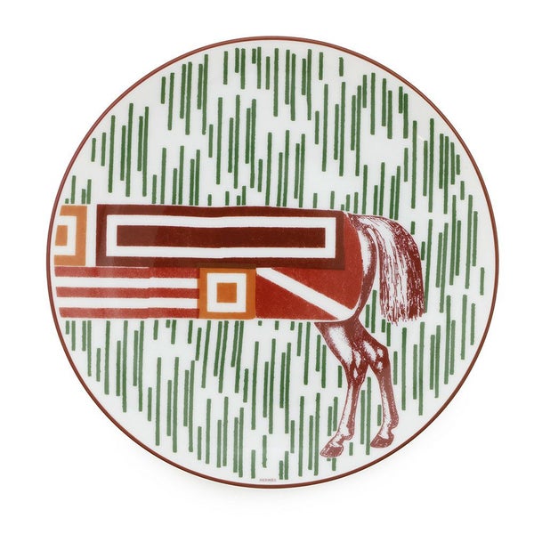 エルメス プレート エルメス イポモビル NO3 デザート プレート 陶器 HERMES 食器