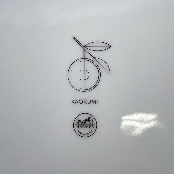 エルメス プレート カオルミ いちご デザート プレート 陶器 HERMES 食器