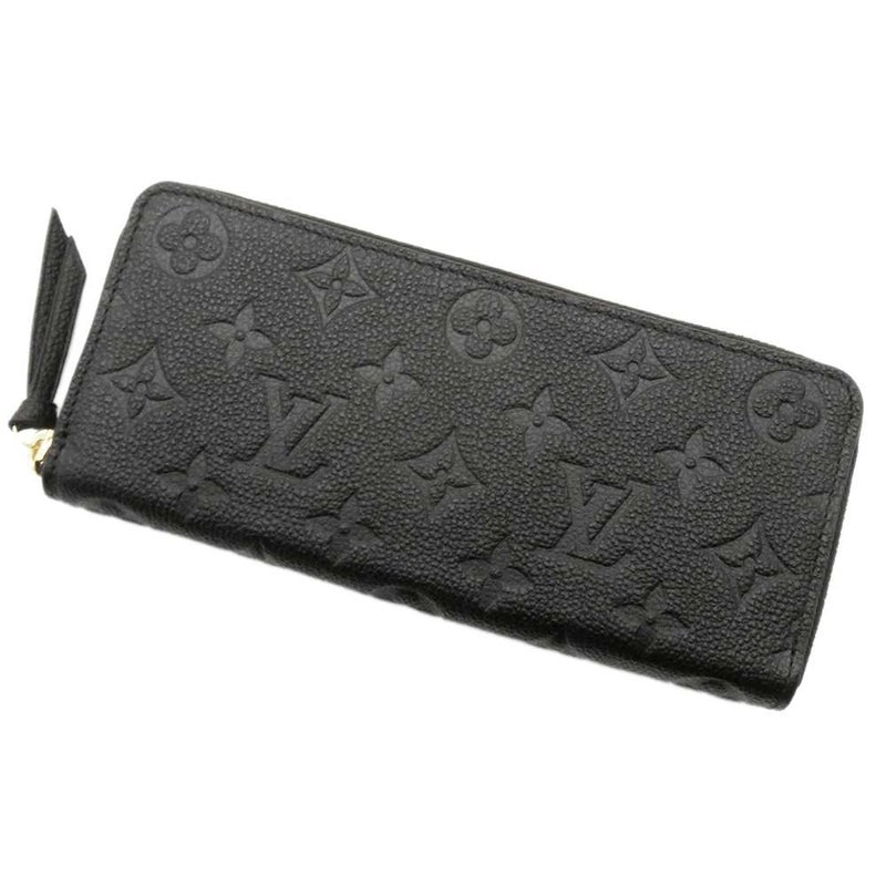 ルイヴィトン 長財布 モノグラム・アンプラント ポルトフォイユ・クレマンス M60171 LOUIS VUITTON ヴィトン 財布 ブラック 黒