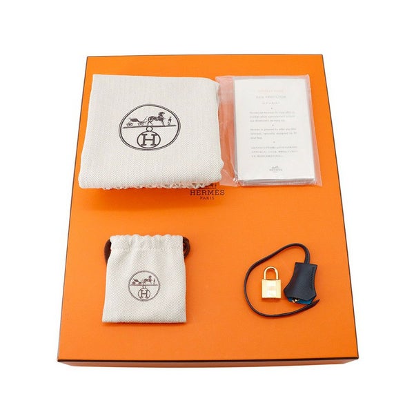 エルメス バーキン30 セリエ カザック ブラック/ブルーインディゴ/ブルーフリーダ/ゴールド金具 Z刻印 HERMES Birkin 黒