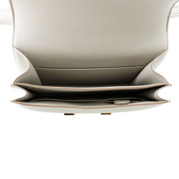 エルメス ミニ コンスタンス3 ミロワール グリスペール/ゴールド金具 シェブルミゾル K刻印 シェーブル