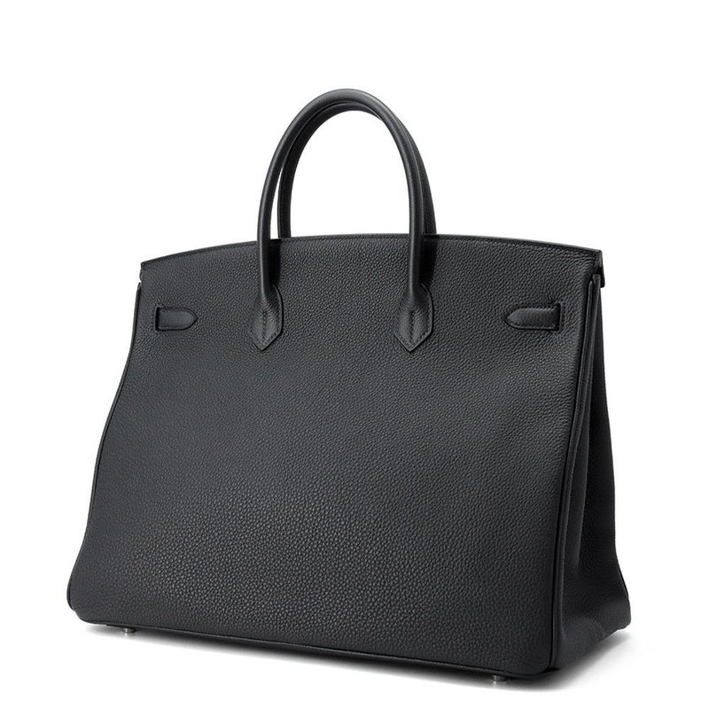 エルメス バーキン40 キャバン/シルバー金具 トゴ U刻印 HERMES Birkin ハンドバッグ