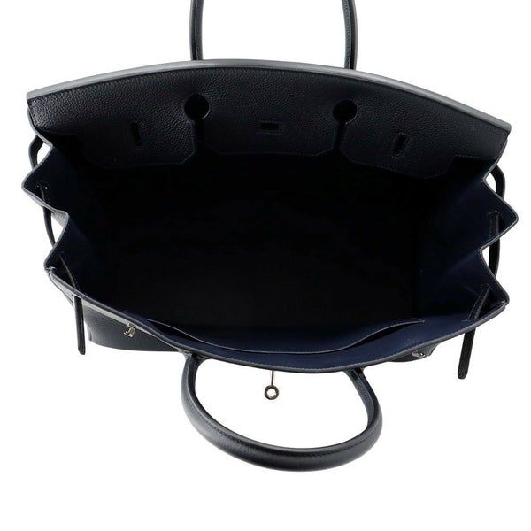 エルメス バーキン40 キャバン/シルバー金具 トゴ U刻印 HERMES Birkin ハンドバッグ