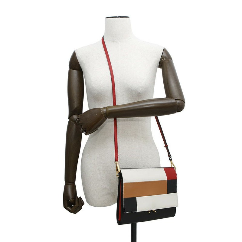 マルニ ショルダーバッグ トランクバッグ レザー MARNI 黒