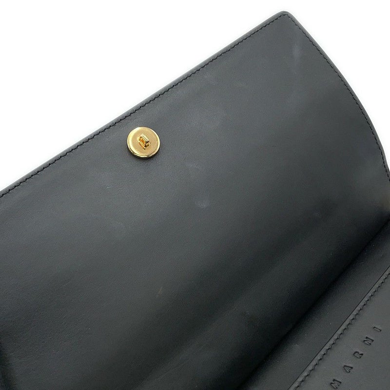 マルニ ショルダーバッグ トランクバッグ レザー MARNI 黒